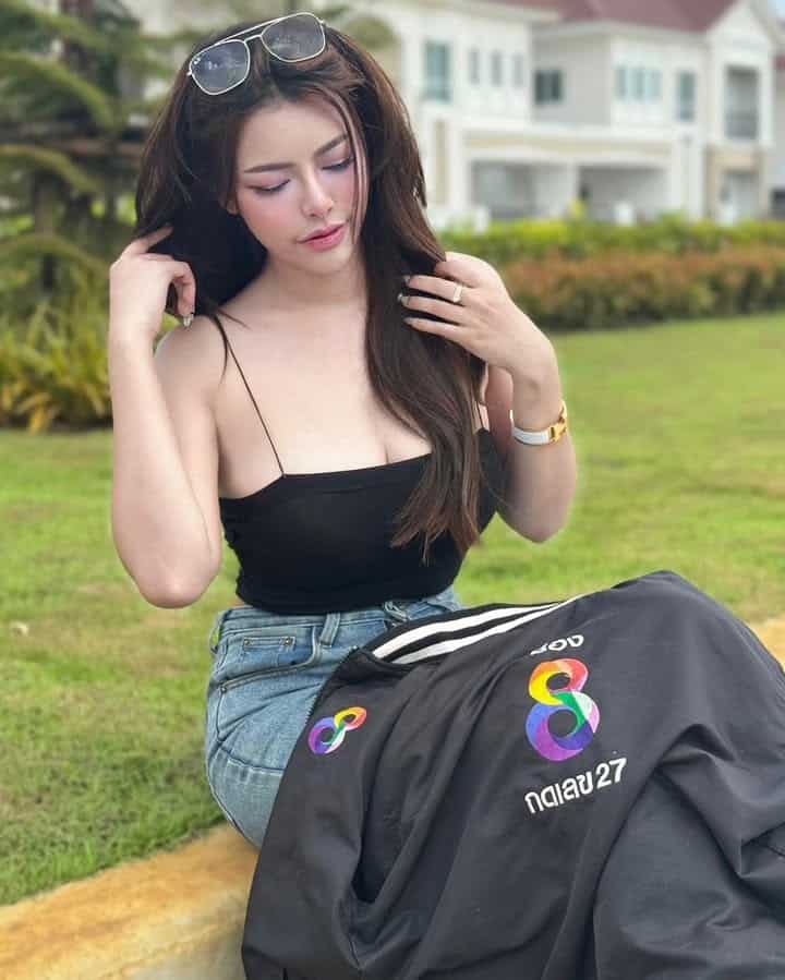 น้องแผ่นฟิล์ม Panfilm Ananda นักข่าวช่อง 8 สวยแซ่บ