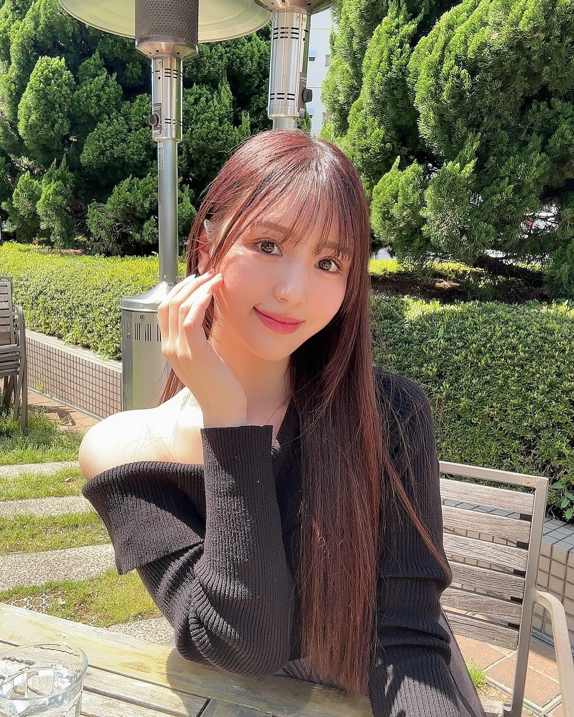 Haru Sakuragi ภาพระยะใกล้จากบัญชี Instagram ทางการของ Haru Sakuragi